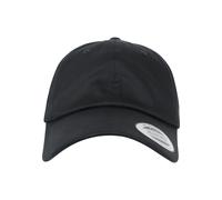 Flex Cap FLEXFIT "Flexfit Unisex Low Profile Organic Cotton Cap", Gr. onesize, schwarz, 98% Baumwolle, 2% Elasthan, unifarben, Caps (65189130-0) schwarz