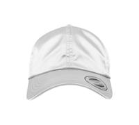 Flex Cap FLEXFIT "Flexfit Unisex Low Profile Satin Cap", Gr. onesize, weiß (silber), 100% Polyester, unifarben, Caps (21113201-0) silber