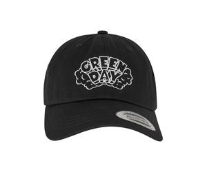 Flex Cap MERCHCODE "Merchcode Green Day Dookie Logo Dad Cap", Gr. onesize, schwarz, 100% Baumwolle, Caps (61624518-0) schwarz