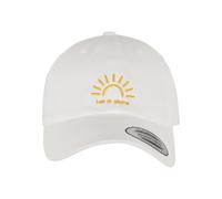Flex Cap MISS TEE "Miss Tee Let It Shine Cotton Twill Cap", Damen, Gr. onesize, weiß, 100% Baumwolle, Caps (64673135-0) weiß