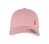 Flex Cap MISS TEE "Miss Tee Queen Card Cotton Twill Cap", Damen, Gr. onesize, pink, 100% Baumwolle, Caps (10834807-0) pink