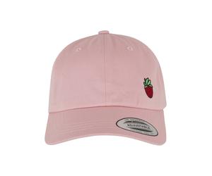 Flex Cap MISS TEE "Miss Tee Strawberry Cotton Twill Cap", Damen, Gr. onesize, rosa (pink), 100% Baumwolle, Caps (46638664-0) pink