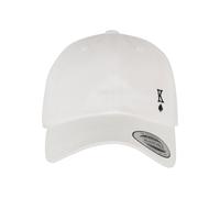 Flex Cap MISTERTEE "MisterTee King Card Cotton Twill Cap", Damen, Gr. onesize, weiß, 100% Baumwolle, Caps (52772621-0) weiß
