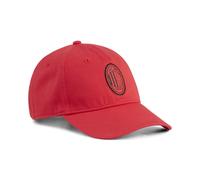 Flex Cap PUMA "AC Milan Essentials Cap Erwachsene", Gr. onesize, schwarz (for all time rot schwarz), Obermaterial: 100% Baumwolle. Futter Vorderteil: 100% Baumwolle. Unter Schirm: 100% Baumwolle, unif