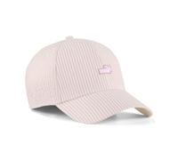 Flex Cap PUMA "Essentials No.1 Logo Baseball-Cap Erwachsene", Gr. onesize, rosy outlook stripe pink, Obermaterial: 36% Baumwolle, 64% Polyester. Futter Vorderteil: 100% Polyester. Unter Schirm: 100% P