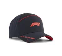Flex Cap PUMA "F1 Lifestyle Baseball-Cap Erwachsene", Gr. onesize, schwarz, Obermaterial: 11% Elasthan, 89% Polyester. Futter: 100% Polyester. Einsatz: 100% Polyester, unifarben, Caps (84686111-0) sch