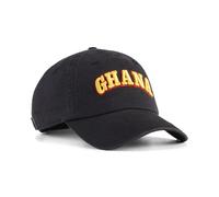 Flex Cap PUMA "Ghana ftblCulture Cap Erwachsene", Gr. onesize, schwarz pelé gelb, Oberseite: 100% Baumwolle. Unteres Visier: 100% Baumwolle. Schweißband: 100% Baumwolle, unifarben, Caps (53405810-0) s