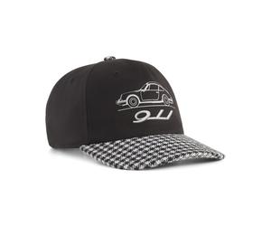 Flex Cap PUMA "Porsche Legacy Lifestyle Baseball-Cap Erwachsene", Gr. onesize, schwarz, Oberseite: 100% Baumwolle. Futter Vorderteil: 100% Polyester. Unteres Visier: 100% Polyester. Schweißband: 100%