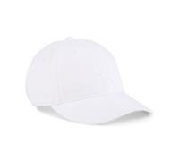 Flex Cap PUMA "Premium Essentials Classic Baseball-Cap Erwachsene", Gr. onesize, weiß, Obermaterial: 100% Baumwolle. Futter Vorderteil: 100% Polyester. Unterer Schirm: 100% Baumwolle, unifarben, Caps