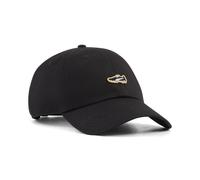 Flex Cap PUMA "Prime Graphic Dad Cap Erwachsene", Gr. onesize, schwarz, Schale, Unterer Schirm: 100% Baumwolle. Schweißband: 100% Polyester, unifarben, Caps (62684252-0) schwarz