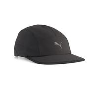 Flex Cap PUMA "Race Day 5-Panel-Cap Erwachsene", Gr. onesize, schwarz, Obermaterial: 50% Elastomultiester, 50% Polyester. Futter Vorderteil: 100% Polyester. Einsatz: 100% Polyester, bedruckt, Caps (31