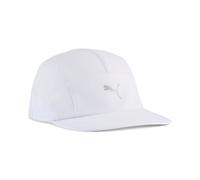 Flex Cap PUMA "Race Day 5-Panel-Cap Erwachsene", Gr. onesize, silber mist gray, Obermaterial: 50% Polyester, 50% Elastomultiester. Futter Vorderteil: 100% Polyester. Einsatz: 100% Polyester, bedruckt,