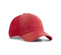 Flex Cap PUMA "Scuderia Ferrari Lifestyle Trucker Cap Erwachsene", Gr. onesize, rosso corsa rot, Oberseite: 100% Baumwolle. Futter Vorderteil: 100% Polyester. Unteres Visier: 100% Baumwolle. Schweißba