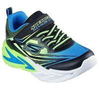 Skechers Flex-Glow Ultra Schuhe, Blau, Schwarz, Limette, 27 EU
