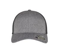 Flexfit Kappe FX110MT Snapbackverschluss Melange Charcoal One Size