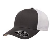Flexfit - "110" Trucker Cap (Holzkohle/Weiß)