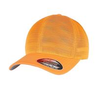 Flexfit - "360 Omnimesh" Baseball-Mütze (Neon-Orange) Einheitsgröße