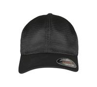 Flexfit Unisex 360-FLEXFIT 360 OMNIMESH Cap Baseballkappe, Black, S/M