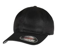 Flexfit Unisex 360-FLEXFIT 360 OMNIMESH Cap Baseballkappe, Black, S/M