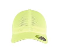 Flexfit Cap 360 Omnimesh hinten geschlossen mit Elasthan Unisex Neongelb L/XL