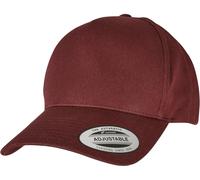 Flexfit Baseballkappe 5-Panel Curved Classic Snapback 7707 Frauen Gr. ONE_SIZE Rot
