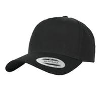 Flexfit 5-Panel Curved Classic Snapback Cap grey