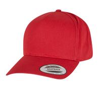 FLEXFIT 5-Panel Curved Classic Snapback MARS RED