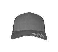 Flexfit 5-Panel Retro Trucker Cap - Charcoal - OneSize