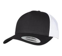 Flexfit 5-Panel Retro Trucker 2-Tone Cap black / white
