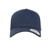 Flexfit 5-Panel Curved Classic Snapback Cap navy