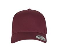 Flexfit Accessoires 5-Panel Curved Classic Snapback Maroon, one Size