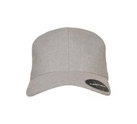 Flexfit Unisex Kappe Delta Carbon Cap, Farbe Melange Silver, Größe L/XL