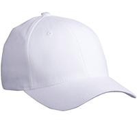 FLEXFIT Basecap "Fullcap" in 2 Größen + 8 Farben Weiss ( Weiß ),S/M ( Small/Medium ) für 56/57 cm Kopfumfang Wei?,S-M