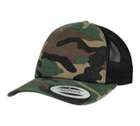 Brandit Camo Trucker Cap darkcamo, Synthetik