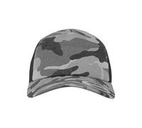 Brandit Camo Trucker Cap darkcamo, Synthetik