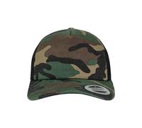 Flexfit Camo Trucker Cap woodcamo/black