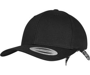Flexfit Cap Curved Bandana Tie Snapback Black