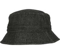 Flexfit Cap Denim Bucket Hat Black/Grey