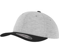 Flexfit Cap Double Jersey 2-Tone Grey/Black