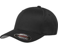 Flexfit - Cap Herren aus Wolle fusselfrei, 6277--XS--BLACK, Schwarz, 6277--XS--BLACK erwachsene X-Small (6 5/8" - 7 1/8")