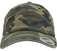 Flexfit Cap Low Profile Camo Washed Cap Wood Camouflage