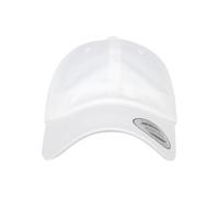 Flexfit Cap Low Profile Organic Cotton Cap, White, one Size, 6245OC