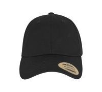 Flex Cap FLEXFIT "Flexfit Cap Low Profile with elastic snip", Gr. onesize, schwarz, 100% Baumwolle, unifarben, Caps (12250329-0) schwarz