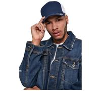 Flexfit Cap Ultrafibre und Airmesh 2-Tone, NVY/Wht, S/M, 6533T
