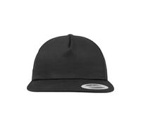Flexfit Unstructured 5-Panel Snapback Frauen in Gr. ADJUSTABLE in Schwarz