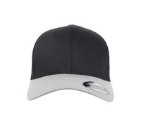 Flexfit Wooly Combed 2-Tone Cap black / silver L/XL