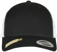 Flexfit Cap YP CLASSICS RECYCLED RETRO TRUCKER CAP 2-TONE Black/White