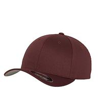 Flexfit Caps Wooly Combed Cap Delta Tartan Glen Unisex Cap Baseball XXS-XXL Basecap Mütze, L-XL, 1x Maroon & 1x HL-Kauf Notizblock