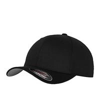 Flexfit Caps Wooly Combed Cap Delta Tartan Glen Unisex Cap Baseball XXS-XXL Basecap Mütze, S-M, 1x Schwarz & 1x HL-Kauf Notizblock