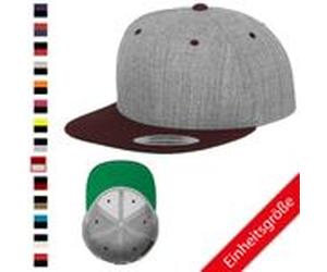 Flexfit Classic Snapback 2-Tone Cap heather/navy